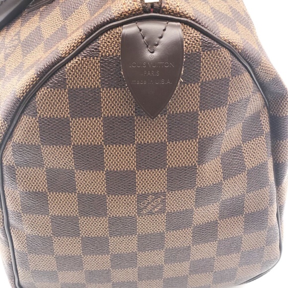 Authentic LOUIS VUITTON Damier Ebene Speedy 30 - Picture 6 of 8